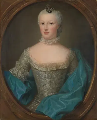Margaretha Cornelia van de Poll (1726-1798) by Jean Fournier, 1726-1798 — digital art print download