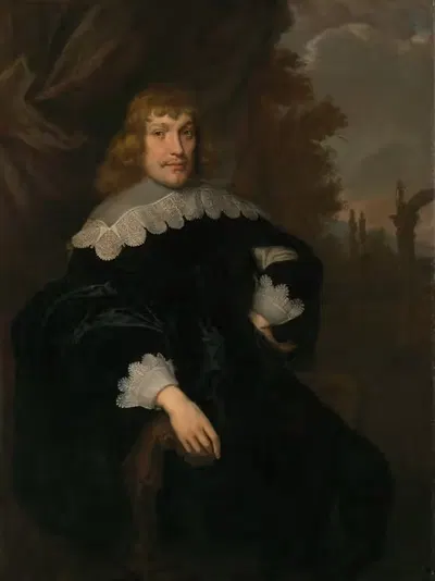 Хендрик Биккер (1615-1651) by Иоахим фон Сандрат, 1615-1651 — digital art print download