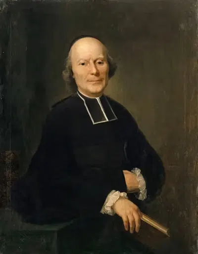 Portrait of Jean Baptiste Joseph Bolard by Johann Melchior Wyrsch, 1771 — digital art print download
