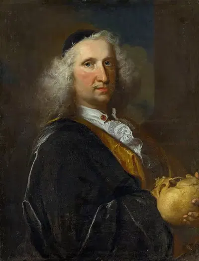 Портрет доктора Франца Платтера by Иоганн Рудольф Губер старший, 1645–1711 — digital art print download