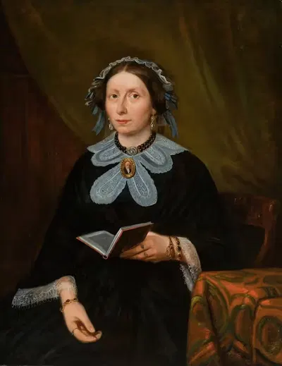 Alijda Antonia Proot (1809-1889) by Jurjen De Jong, 1809-1889 — digital art print download