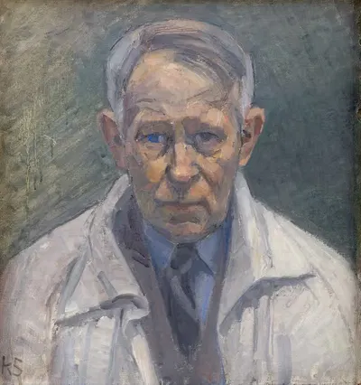 Selvportræt by Karl Schou, 1935 - 1936 — digital art print download