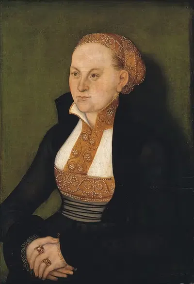 Portrait of a Lady by Lucas Cranach the Elder, 1532 – 1535 — digital art print download