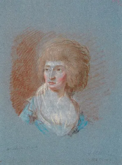 Портрет мадам Шрёдер by Мари Жанна Клеменс, 1781 – 1791 — digital art print download