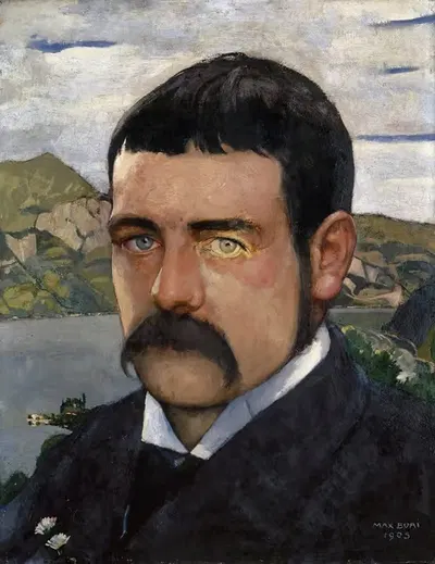 Self-Portrait by Max Buri, 1905 — digital art print download