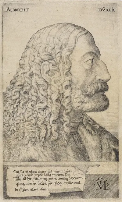 Albrecht Dürer by Melchior Lorck, 1550 — digital art print download