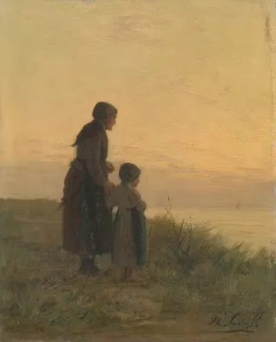 На дюнах by Филип Садэ, 1857-1889 — digital art print download