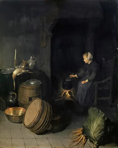 The Young Cook by Pieter Van Den Bosch — digital art print download