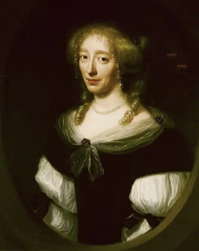 Якоба Биккер (1640-1695) by Валлеран Вайянт, 1640-1695 — digital art print download