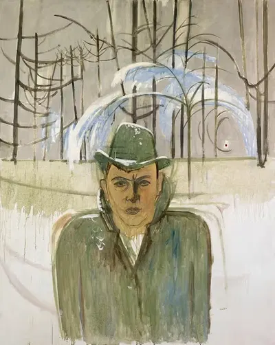 Self-Portrait by Walter Kurt Wiemken, 1939 — digital art print download