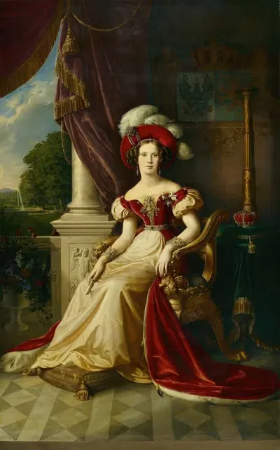 Принцесса Марианна Нидерландская (1810-1883) by Вильгельм Вах, 1810-1883 — digital art print download