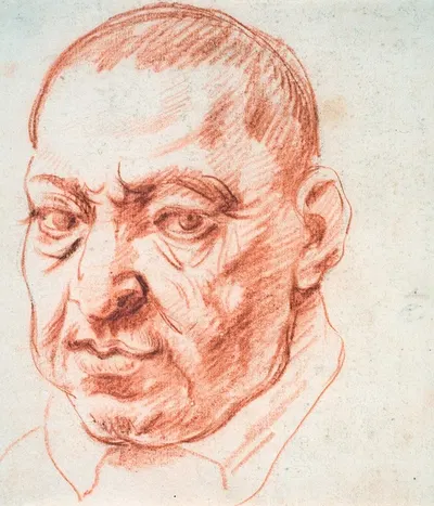 Man´s head by Willem Panneels, 1626 – 1629 — digital art print download