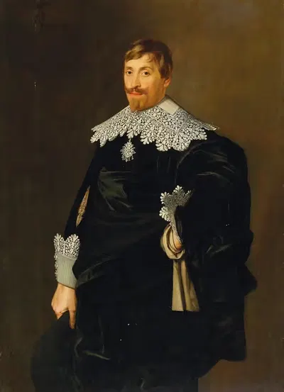 Portrait Of A Man by Nicolaes Eliasz. Pickenoy — digital art print download