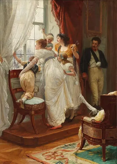 'вход' by Франц Ксавер Симм — digital art print download