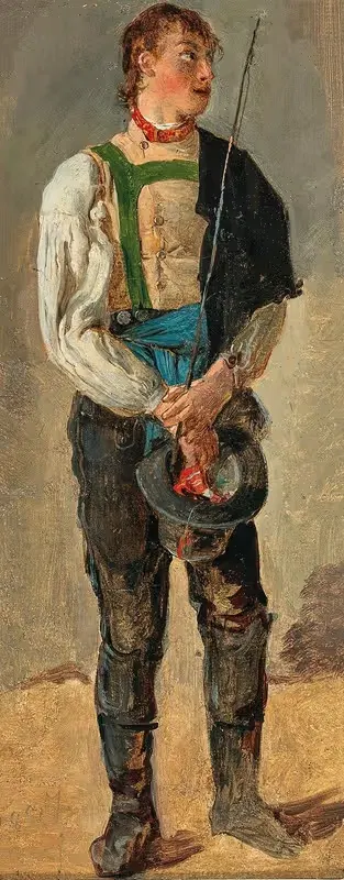 Молодой кучер by Фридрих Август Маттиас Гаурманн, 1837 — digital art print download