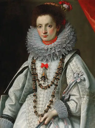 Portrait Of A Lady by Gervasio Gatti — digital art print download