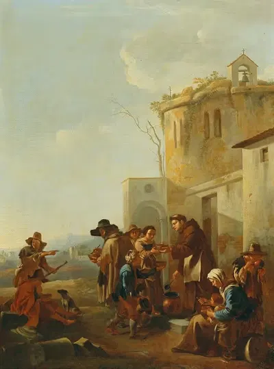 Милосердие by Ян Миль, 1653 — digital art print download