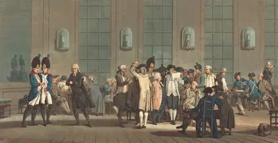 Кафе Патриотов – Кофейня патриота by Жан-Батист Морре, 1792 — digital art print download