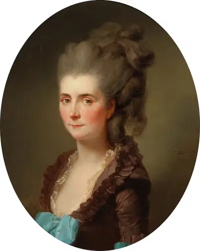 Портрет Верньера де Жуенкура by Иоганн Фридрих Август Тишбейн, 1776 — digital art print download