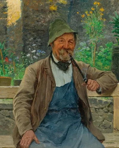 The Winemaker by Josef Kinzel — digital art print download
