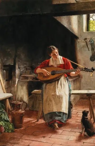 Серенада by Карл Зён, 1887 — digital art print download