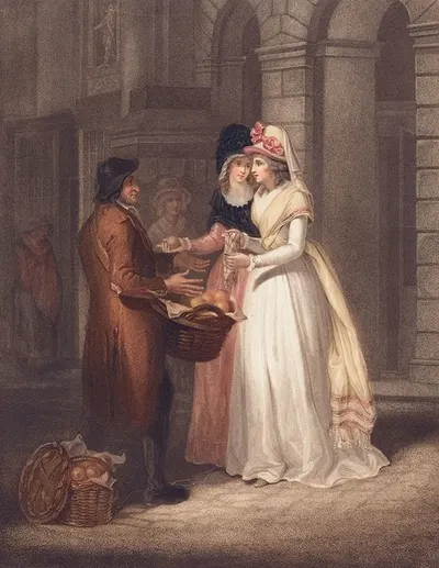 Sweet China Oranges by Luigi Schiavonetti, 1794 — digital art print download
