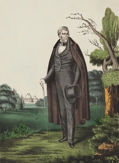William Henry Harrison – Ninth President Of The United States by Nathaniel Currier — digital art print download