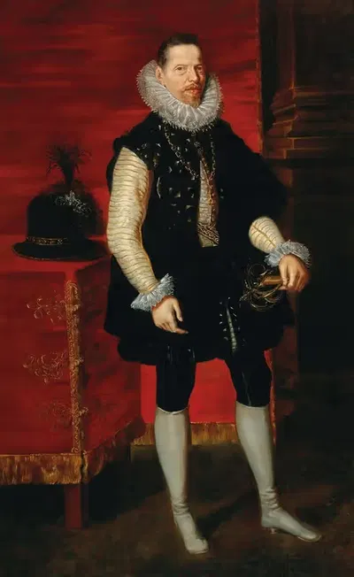 Portrait Of Archduke Albrecht Vii Of Austria by Follower of Peter Paul Rubens — digital art print download
