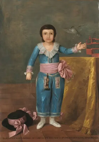 Портрет Хуана Марии Осорио by Агустин Эстеве и Маркес, c. 1786 — digital art print download