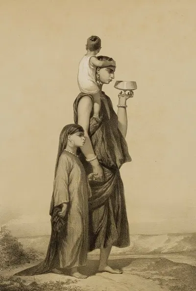 A Fellah Woman by Alexandre Bida — digital art print download