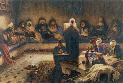 Чтение фирмана by Александр-Габриэль Декамп, 1833 - 1834 — digital art print download