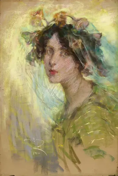 Утренняя слава by Элис Пайк Барни, 1911 — digital art print download