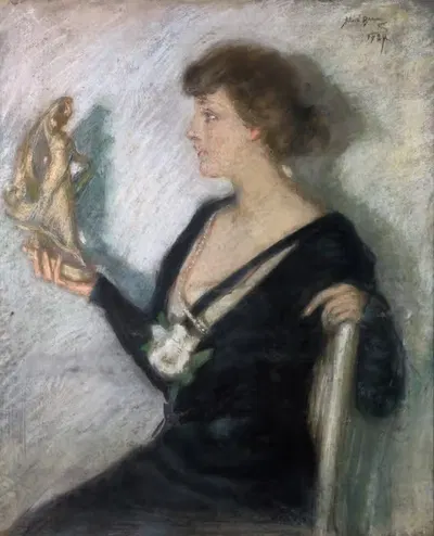 Фигура Танагры by Элис Пайк Барни, 1924 — digital art print download