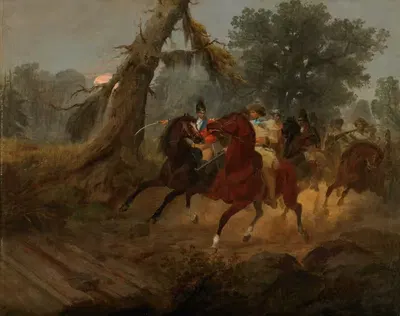 Поездка людей генерала Мариона by Алонзо Чаппел, c. 1850 — digital art print download