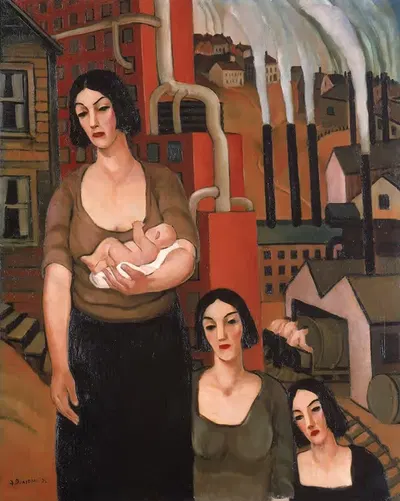Промышленность by Артур Дерстон, 1934 — digital art print download