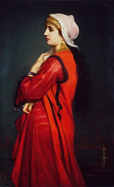 Армянская женщина by Шарль Ландель, 1866 — digital art print download