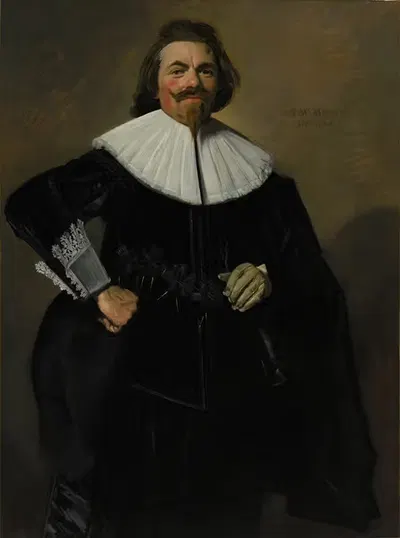 Portrait of Tieleman Roosterman by Frans Hals, 1634 — digital art print download