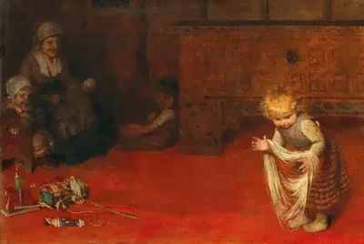 Маленький помощник by Германн фон Каульбах — digital art print download