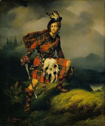 Аллан Маули by Гораций Верне, 1823 — digital art print download