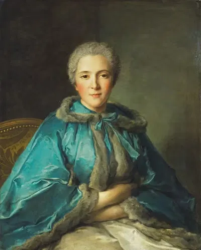 Графиня де Тильер by Жан-Марк Натиер, 1750 — digital art print download