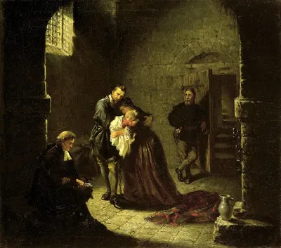 Сцена из тюрьмы by Джон Адамс Элдер, 1854 — digital art print download