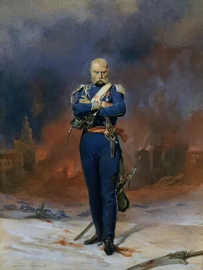 Польский офицер, Прага 1831 by Леон Когнье — digital art print download
