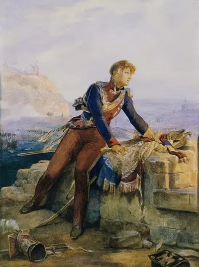 Польский знаменосец, Париж 1814 by Леон Когнье, c. 1831 — digital art print download