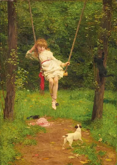 Духовные родственные связи by Лионель Перси Смит, 1879 — digital art print download