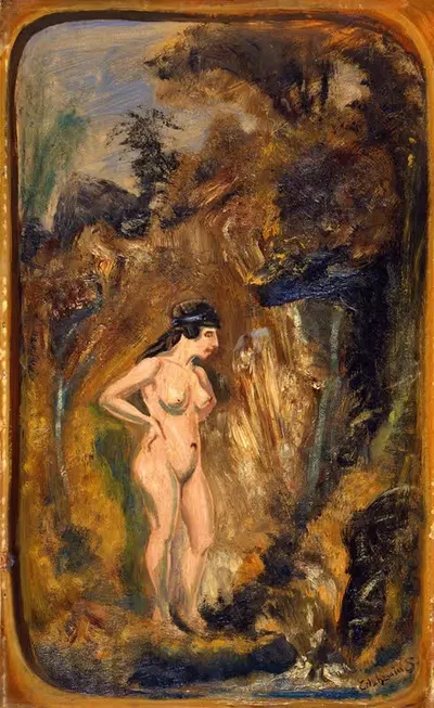 Nude in Forest by Louis Michel Eilshemius — digital art print download