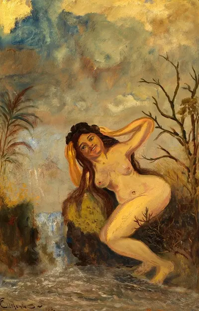 Portrait of Rose Marie by Louis Michel Eilshemius — digital art print download