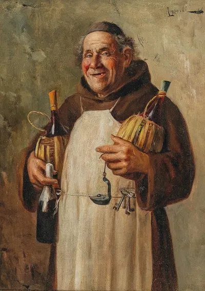 A Cellar Master by Luigi Agretti — digital art print download