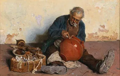Сломанный кувшин by Луиджи Серра — digital art print download
