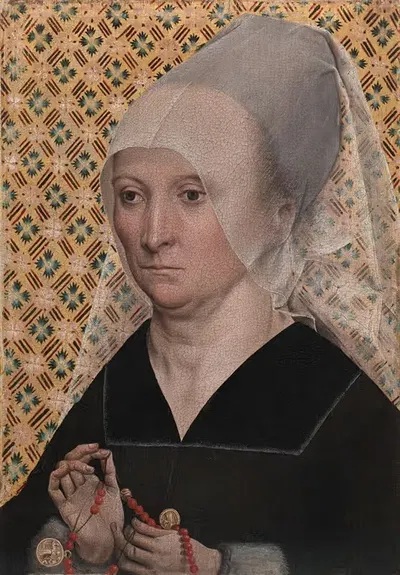 Portrait of a Woman by The Master of the Holy Kinship — digital art print download