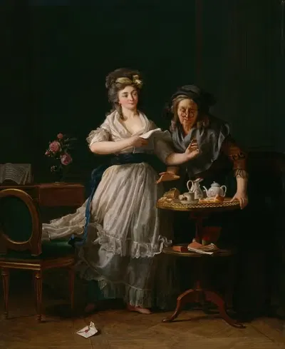 Письмо by Мишель Гарнье, 1791 — digital art print download